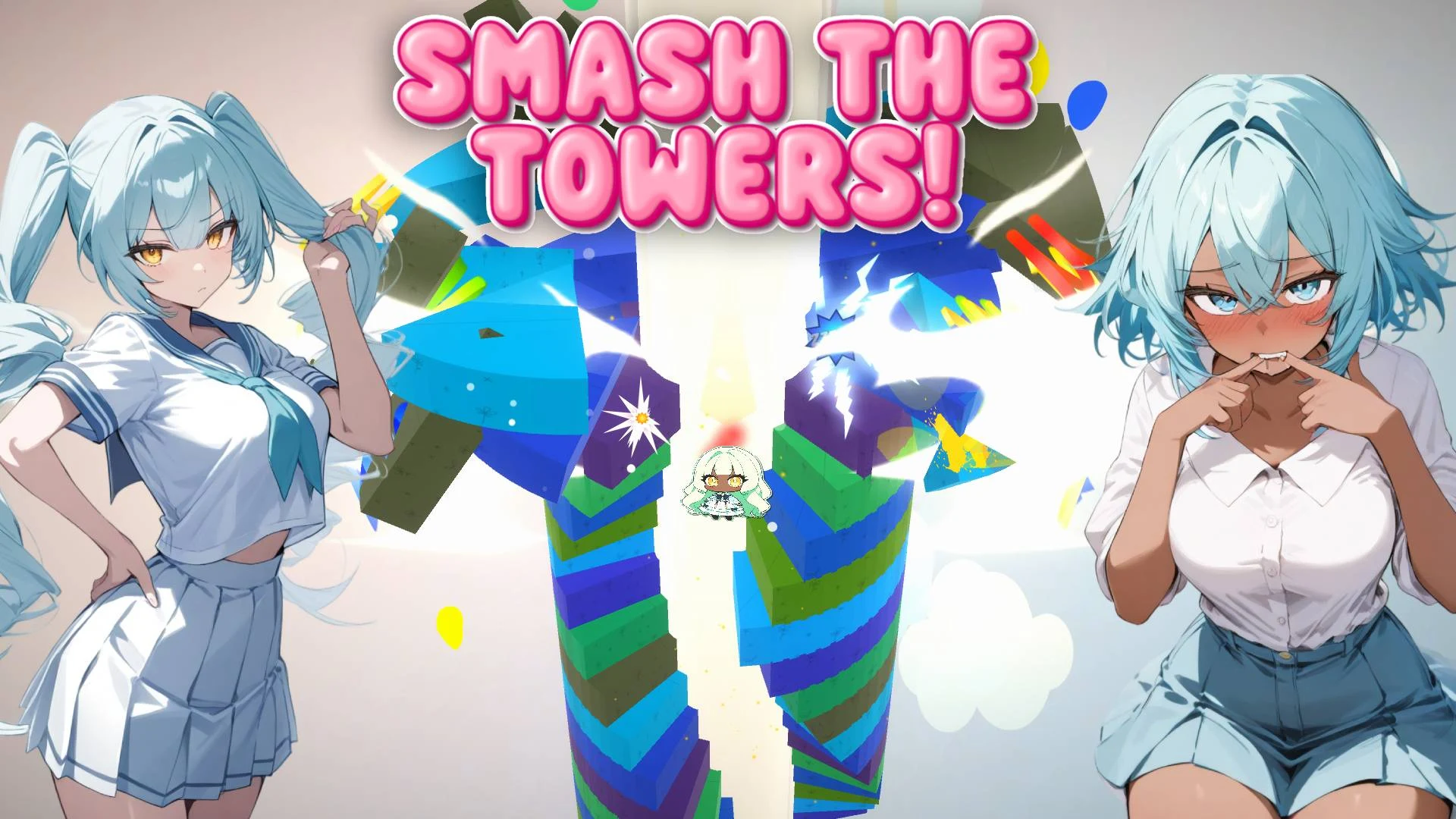 Anime Girls: Jump! screenshot