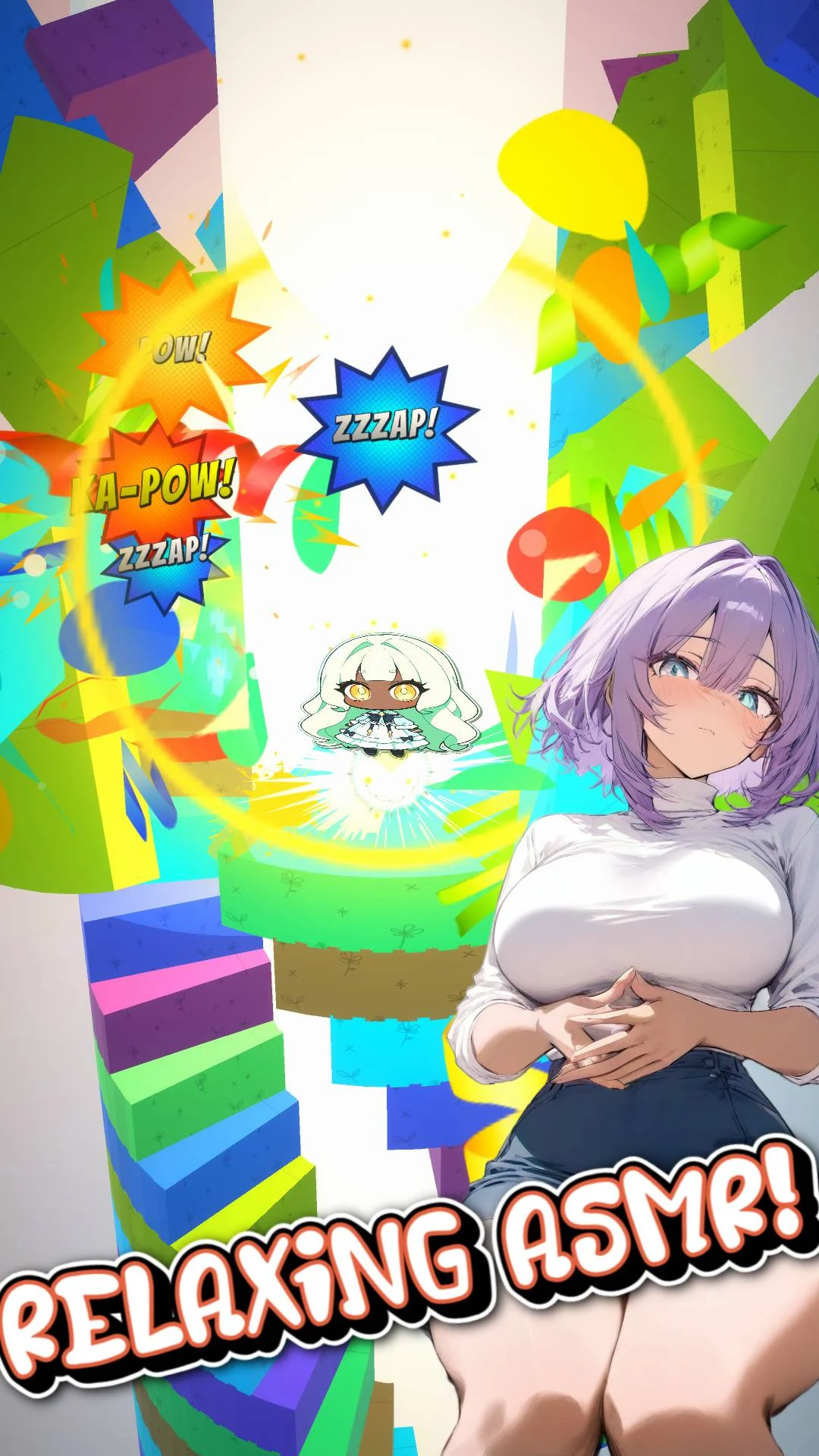 Anime Girls: Jump! screenshot